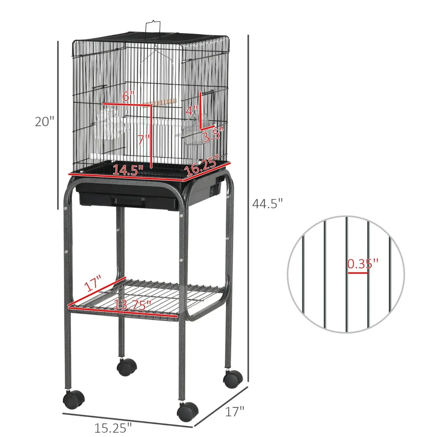 Metal Indoor Bird Cage