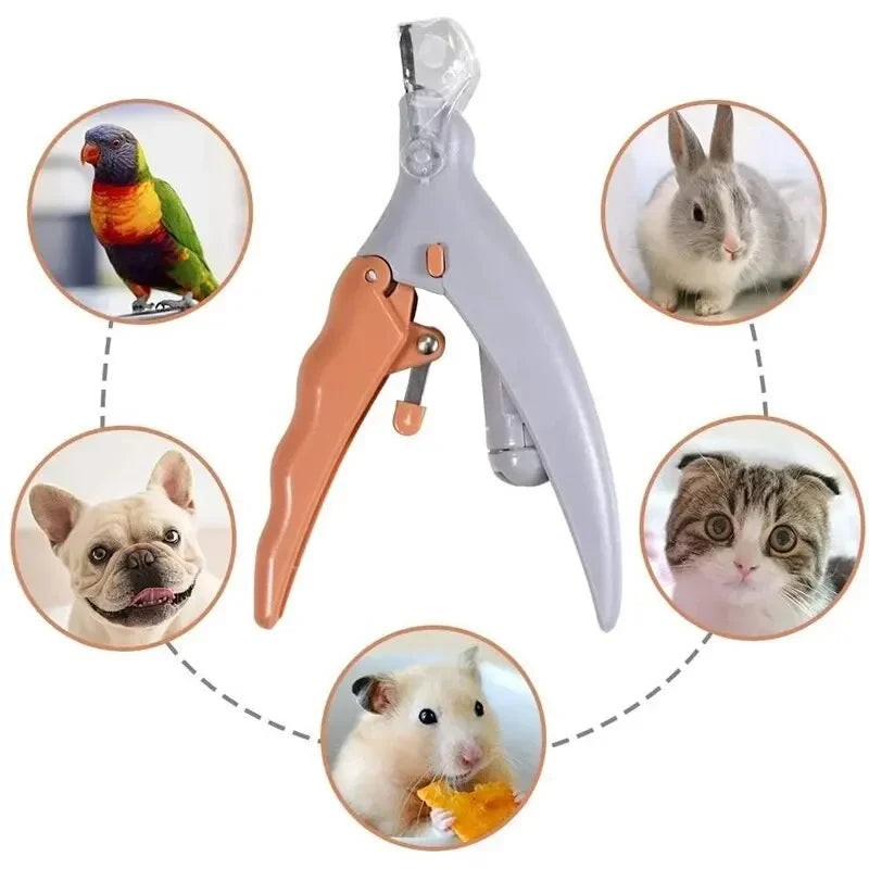 Multifunction Pet Nail Trimmer with LED Light