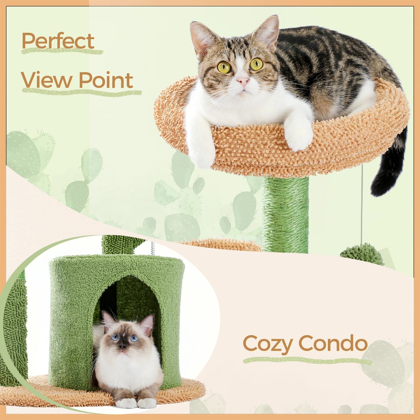 Cat Scratching Post Tree Tower