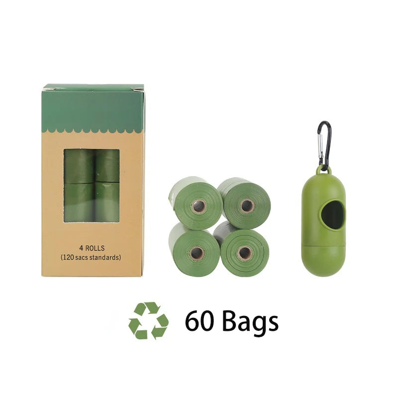 Dog Waste Bags with Dispenser
