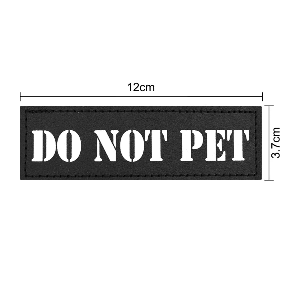 12 Pieces Tactical Patch Bundle For Dog Vest