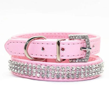 Bling Rhinestone Dog Collar