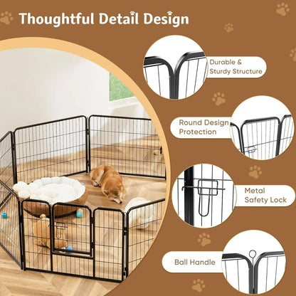 Dog Playpen/Indoor Fence 16 Panel 40" High