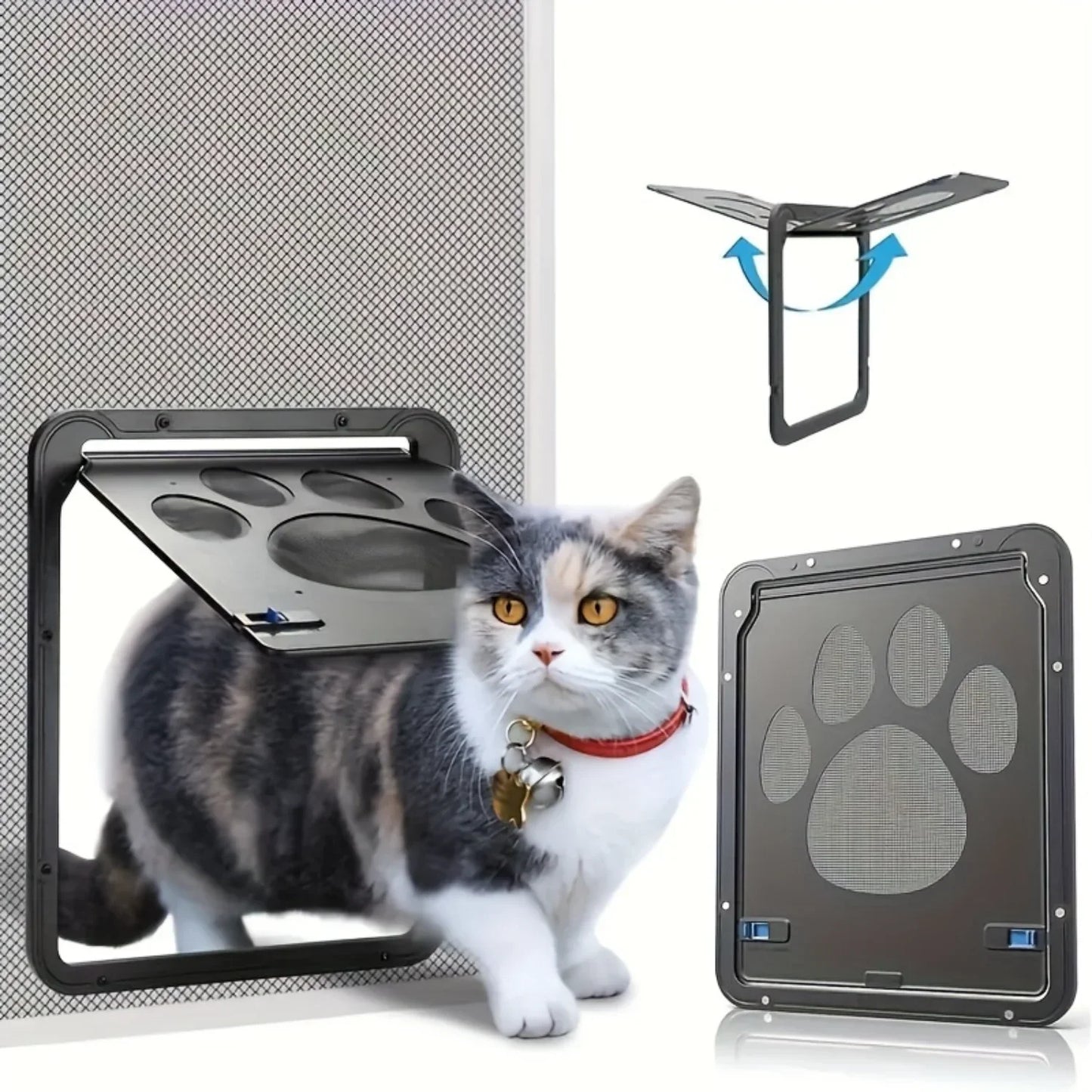Easy-Install  Pet Door For Cats & Dogs
