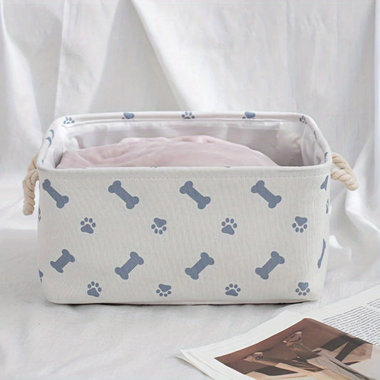 Foldable Pet Toys Basket
