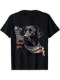 American Flag Lab Owner T-Shirt