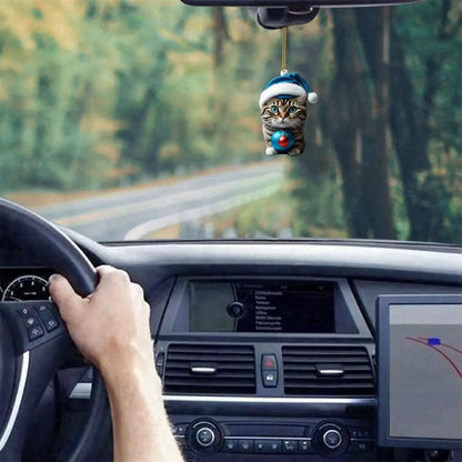 Cat Christmas Tree Ornaments