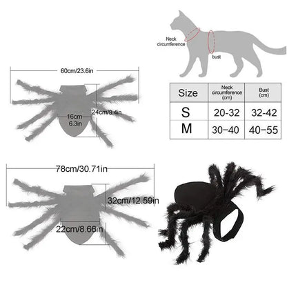 Halloween Spider Costume For Dogs
