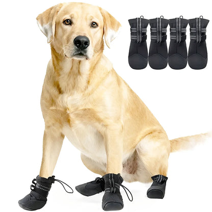 Anti Slip, Waterproof, Reflective, Shoes for Dogs
