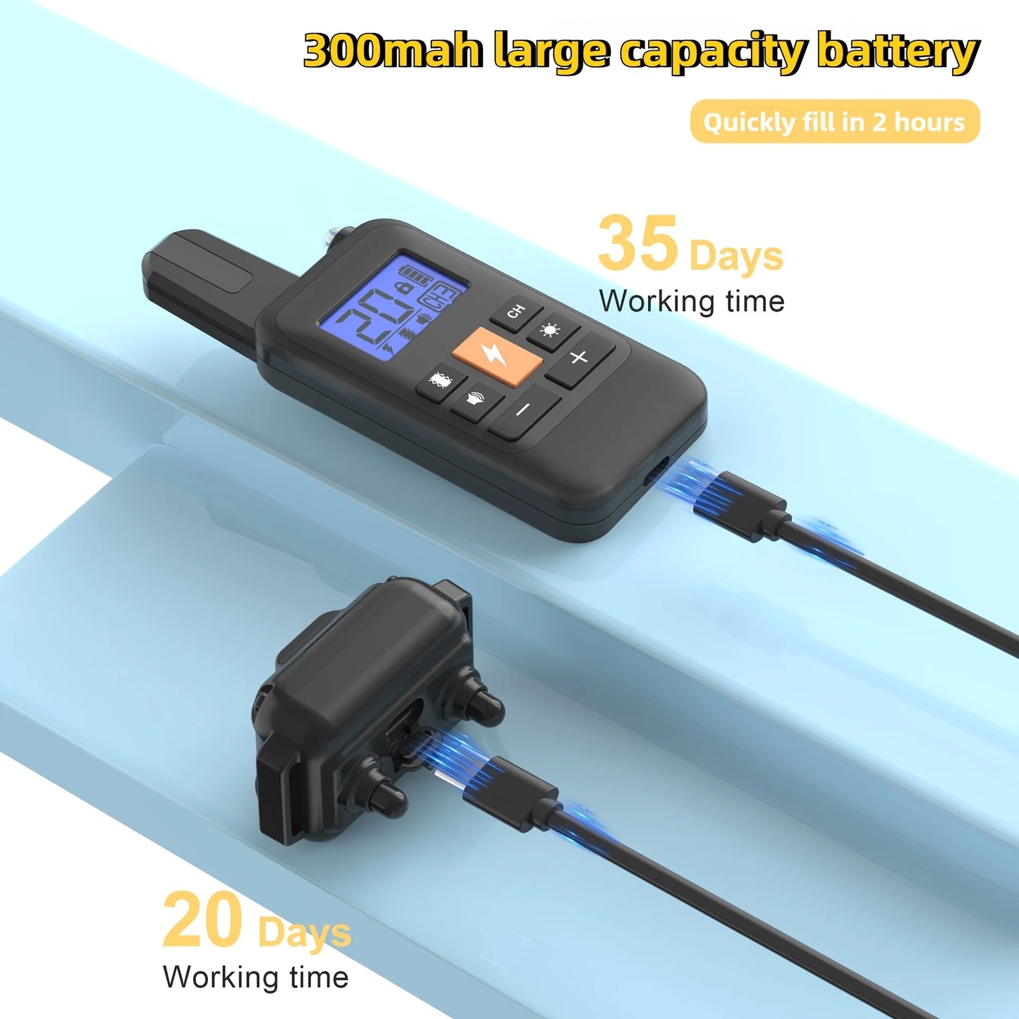 Rechargeable Anti Barking Dog Training Collar