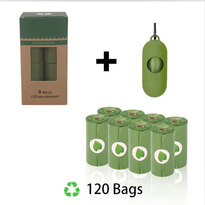 Dog Waste Bags with Dispenser