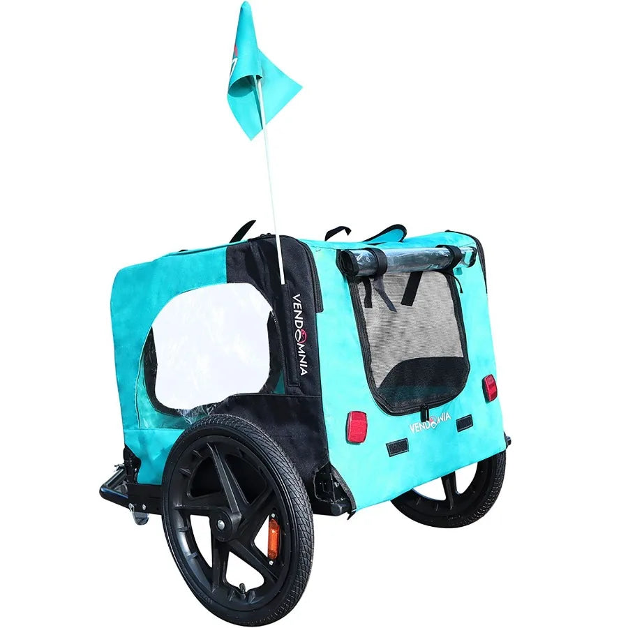 Foldable Pet Bike Trailer