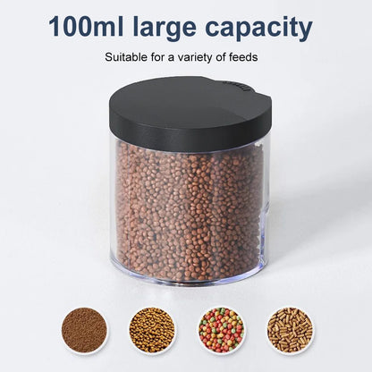Large Capacity Automatic Fish Feeder for Aquariums