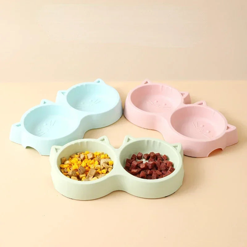 Pet Double Feeding Bowl
