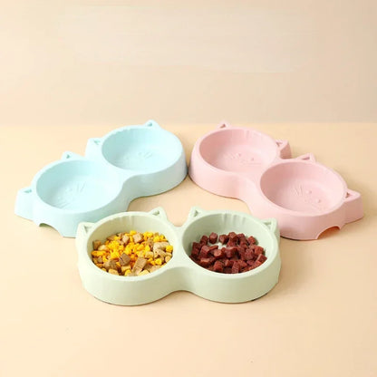 Pet Double Feeding Bowl