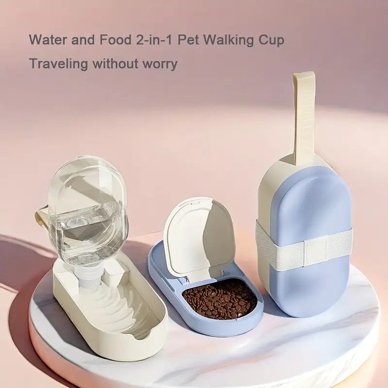 Travel Water Dispenser/Feeder for Pets